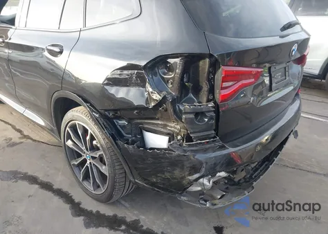 2021 BMW X3 Sdrive30I z USA, uszkodzony, nr VIN 5UXTY3C03M9G63309